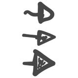 Set hand drawn arrows stock illustration Set hand drawn arrows stock illustration