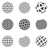 Set of minimalistic shapes. vector illustration Set of minimalistic shapes. vector illustration