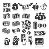 Set of money icons.