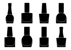 Set of nail polish bottle,. Vector illustration royalty free illustration Set of nail polish bottle,. Vector illustration royalty free illustration