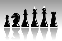 Set Of Chess Royalty Free Stock Photography