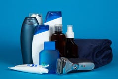 Set Of Different Men S Cosmetics Royalty Free Stock Photo Set Of Different Men S Cosmetics Royalty Free Stock Photo