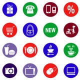 Set Of Icons Royalty Free Stock Photos Set Of Icons Royalty Free Stock Photos