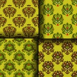 Set Of Seamless For Wrap And Wallpaper Stock Photo Set Of Seamless For Wrap And Wallpaper Stock Photo