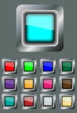 Set Of Square Buttons Royalty Free Stock Images Set Of Square Buttons Royalty Free Stock Images