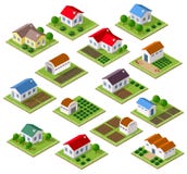 Set Of Townhouses Stock Image