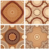 Set of squared backgrounds - ornamental seamless patterns vector illustration Set of squared backgrounds - ornamental seamless patterns vector illustration