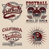 Set of tee shirt print designs royalty free illustration Set of tee shirt print designs royalty free illustration