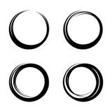Set vector circular round circles for message note mark design element vector illustration Set vector circular round circles for message note mark design element vector illustration