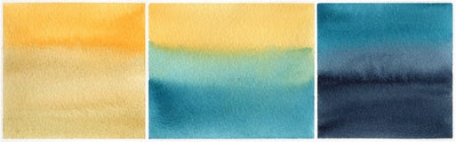 Set of watercolor backgrounds royalty free stock image Set of watercolor backgrounds royalty free stock image