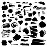 Set wektorowe farb plamy ilustracja wektor Set wektorowe farb plamy ilustracja wektor