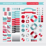 Setas dos elementos de Infographic, sinais, barras, botões, beiras etc. ilustração royalty free Setas dos elementos de Infographic, sinais, barras, botões, beiras etc. ilustração royalty free