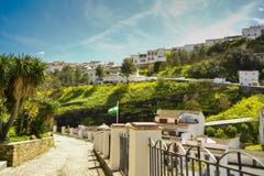 Setenil de las Bodegas, Andalusian village of Cadiz, Spain stock image Setenil de las Bodegas, Andalusian village of Cadiz, Spain stock image