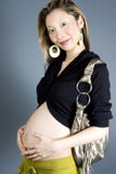 Seven Months Pregnant Stock Photos