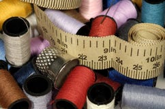 Sewing Related Items Royalty Free Stock Images