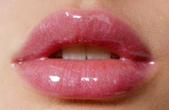 Sexy Pink Lips Stock Photos Sexy Pink Lips Stock Photos