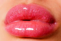 Sexy Pink Lips Stock Photos Sexy Pink Lips Stock Photos