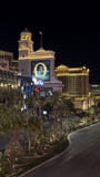 Sezione della striscia di Las Vegas, a Las Vegas, il Nevada fotografia stock libera da diritti Sezione della striscia di Las Vegas, a Las Vegas, il Nevada fotografia stock libera da diritti