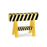 Señal de tráfico de la construcción en blanco libre illustration Señal de tráfico de la construcción en blanco libre illustration