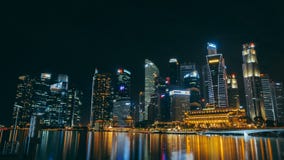 SG nightview royalty free stock photo SG nightview royalty free stock photo