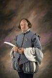 Shakespeare avec le crayon lecteur de clavette. Image stock Shakespeare avec le crayon lecteur de clavette. Image stock