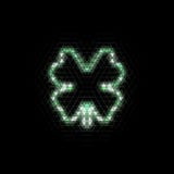 Shamrock калейдоскопа треугольника иллюстрация вектора Shamrock калейдоскопа треугольника иллюстрация вектора