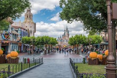 Shanghai Disneyland in Shanghai, China stock foto Shanghai Disneyland in Shanghai, China stock foto