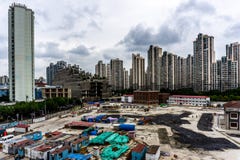 Shanghai Highrise Apartment Building 20 royalty free stock images Shanghai Highrise Apartment Building 20 royalty free stock images