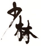 Shaolin Chinese calligraphy character