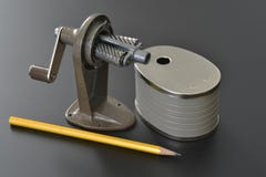 Sharpener de lápis fotos de stock Sharpener de lápis fotos de stock