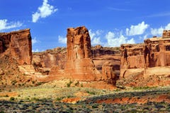 Sheep Rock Rock Formations Canyon Arches National Park Moab Utah Stock Photos Sheep Rock Rock Formations Canyon Arches National Park Moab Utah Stock Photos