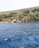 Shelter in Bay. Montenegro. royalty free stock photography Shelter in Bay. Montenegro. royalty free stock photography