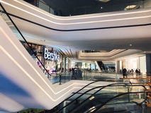 Shenzhen fancy mall interior Royalty Free Stock Image Shenzhen fancy mall interior Royalty Free Stock Image