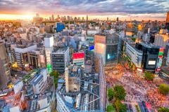 Shibuya skrzyżowanie od odgórnego widoku w Tokio zdjęcia stock Shibuya skrzyżowanie od odgórnego widoku w Tokio zdjęcia stock