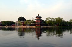 Shichahai Scenic Area The area is the capital of the old Beijing style to preserve the most perfect place royalty free stock photos Shichahai Scenic Area The area is the capital of the old Beijing style to preserve the most perfect place royalty free stock photos