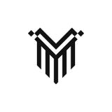 Shield V logo vector design stock illustration Shield V logo vector design stock illustration
