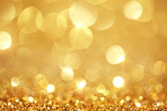 Shiny Golden Lights Stock Photography Shiny Golden Lights Stock Photography