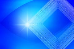 Shiny Sparkle, Square Shapes and Curves in Blurred Blue Background vector illustration Shiny Sparkle, Square Shapes and Curves in Blurred Blue Background vector illustration