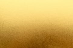 Shiny yellow metallic gold leaf foil texture background