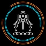 Ship vector icon vector illustration Ship vector icon vector illustration