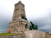 Shipka del monumento bulgaria Regione di Stara Zagora fotografia stock Shipka del monumento bulgaria Regione di Stara Zagora fotografia stock