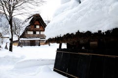 Shirakawa disparaissent, patrimoine mondial japonais photos libres de droits Shirakawa disparaissent, patrimoine mondial japonais photos libres de droits