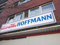 Shop Getranke Hoffmann stockfotografie Shop Getranke Hoffmann stockfotografie