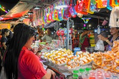 The shopping in the market coupled with women. royalty free stock images The shopping in the market coupled with women. royalty free stock images
