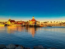 Shoreline Village Marina Long Beach California Golden Hour Stock Photos Shoreline Village Marina Long Beach California Golden Hour Stock Photos