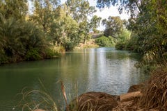Shores of Jordan River at Baptismal Site, Israel