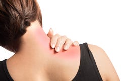 Shoulder Muscle Strain Stock Photography
