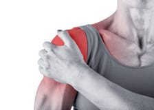 Shoulder Pain Royalty Free Stock Image Shoulder Pain Royalty Free Stock Image