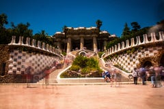 Showplace with many tourists royalty free stock photo Showplace with many tourists royalty free stock photo