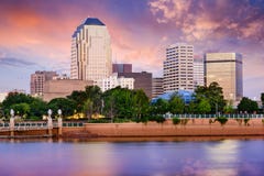 Shreveport, Louisiana Skyline Royalty Free Stock Images Shreveport, Louisiana Skyline Royalty Free Stock Images